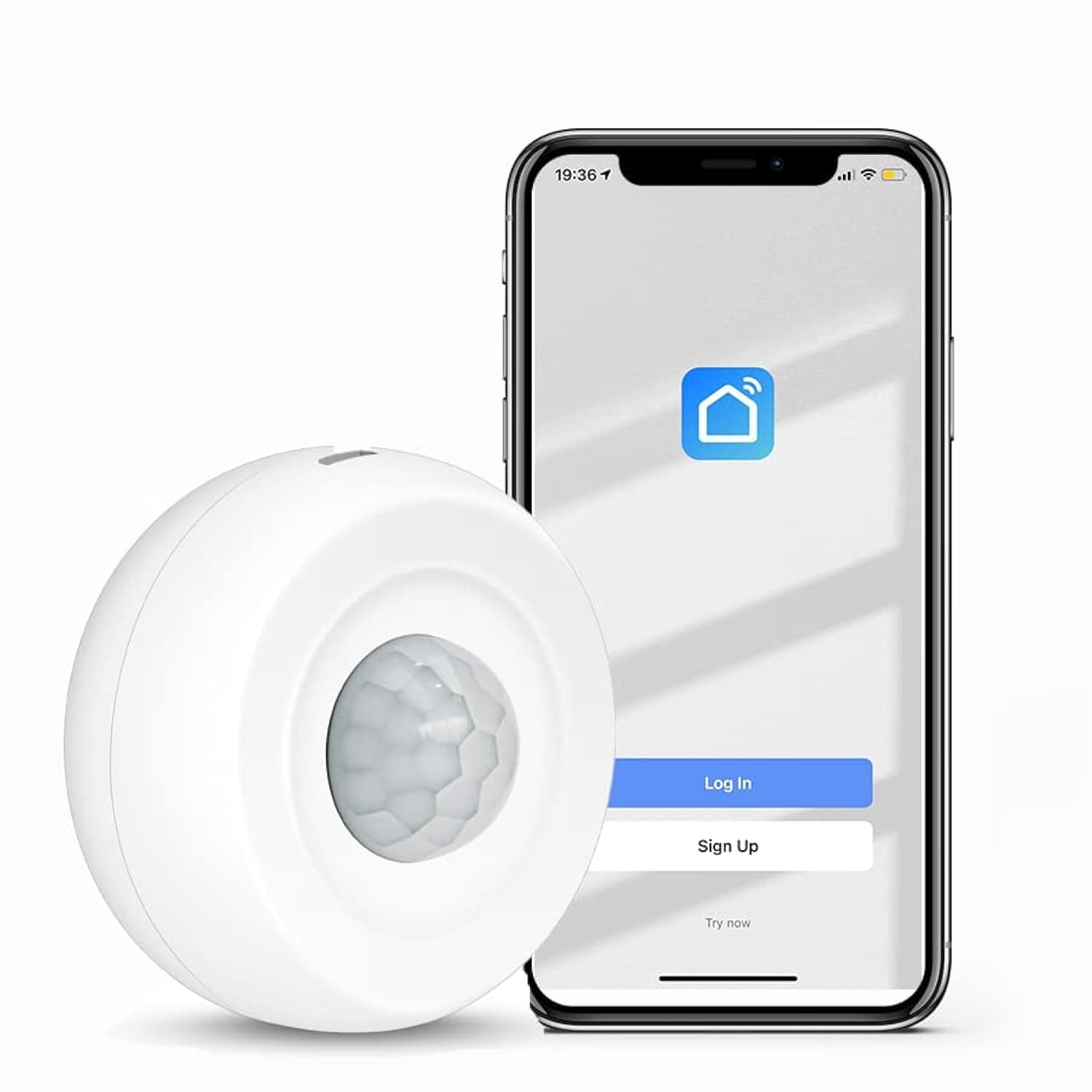 UanTii Smart PIR Motion Sensor Tuya WIFI Wireless Infrared Detector Movement Detector Security Burglar Alarm Sensor for Home Security Smart life APP Remote Control