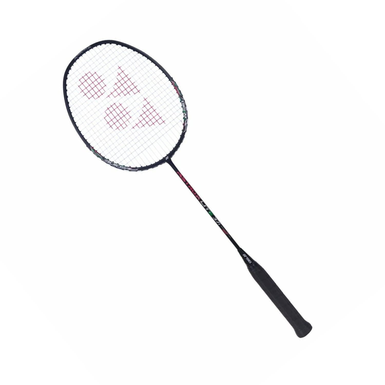 Yonex Astrox 37I Strung Badminton Racquet | Graphite Badminton Racket for Intermediate Players | 30 lbs Tension, 5U G4 - Black
