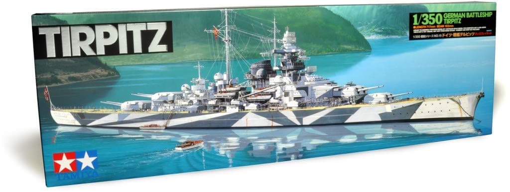 Tamiya TMYTAM78015 TIRPITZ Scale Model