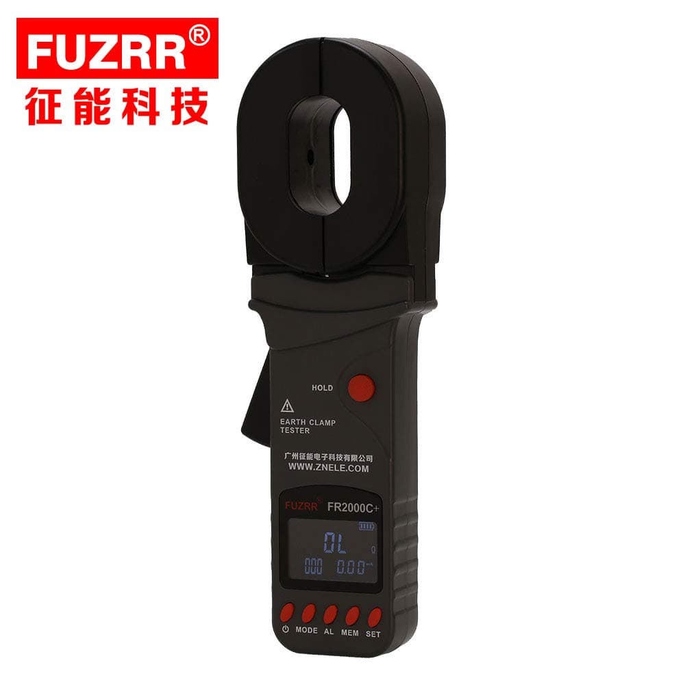 ISO EMC LVD FR2000C+ Clamp Earth Resistance Tester