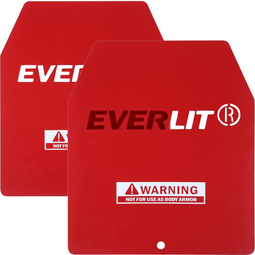 EVERLIT Weight Plates 5.75 LB/ 8.75 LB Pair for Tactical Weighted Vest, Strength Training, Running, Workout