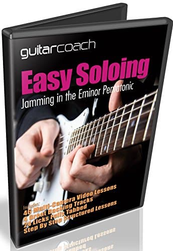 GUITAR COACH How To Create & Improvise Unique Guitar Solos. 46 Video Lessons (mp4), Blues, Country & Rock Backing Tracks (mp3), Full Tab (pdf)