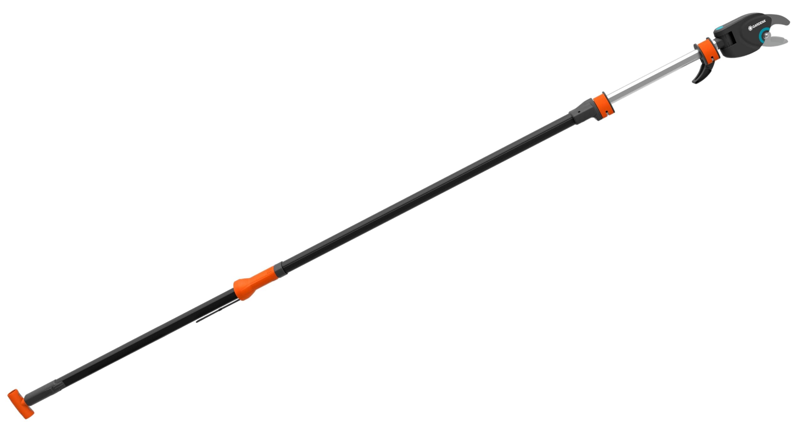 Gardena 12001-20 Telescopic StarCut 410 Plus Tree Lopper | 6.5 m Reach | Adjustable 230-410 cm Handle | 200° Cutting Angle