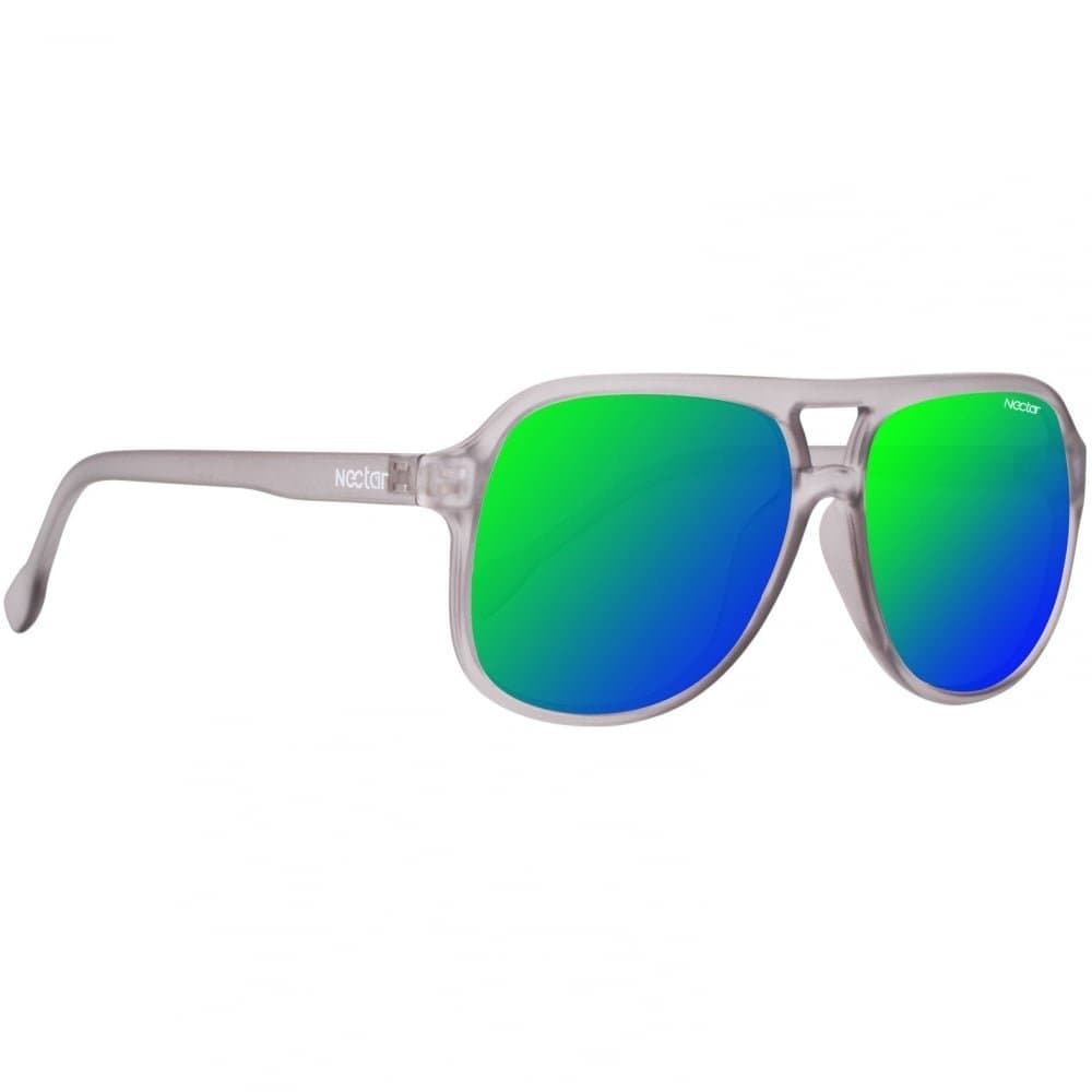 Nectar Sunglasses Parlay Sunglasses, Grey Frame/Blue Green Lens