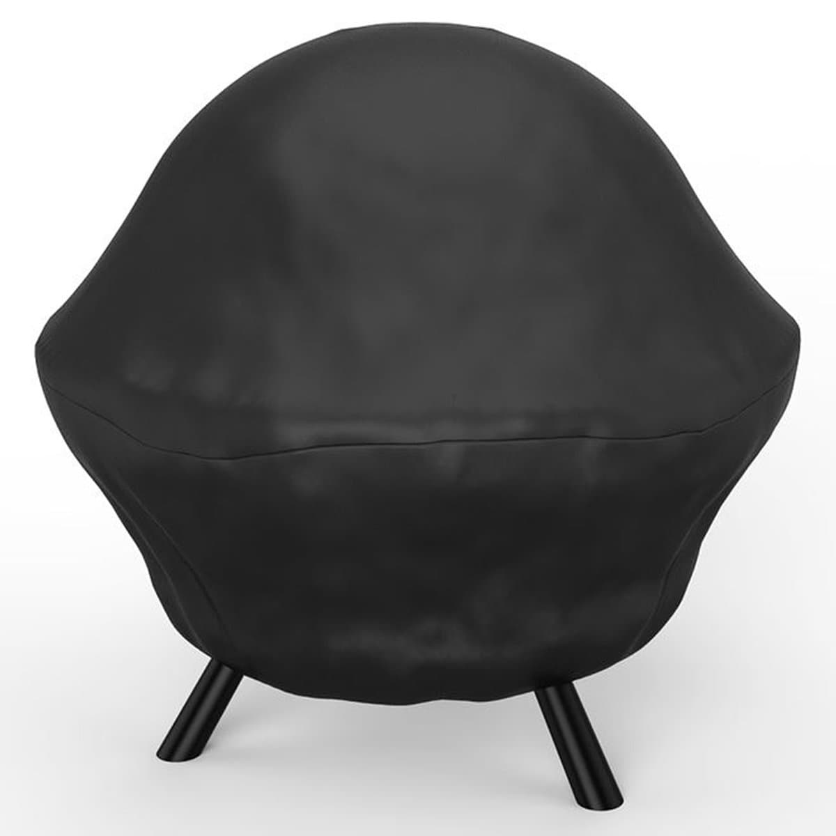 Elite Flame 30 Inch Sphere Fire Ball Water Resistant Fire Pit Black Cover