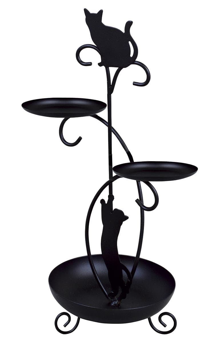 Gentie Black Cat Accessory Stand G-4532 BK