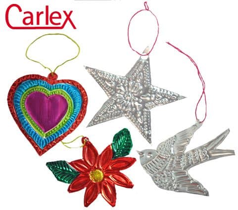 Carlex Mexican Tin Art Craft Kit (Makes 24)