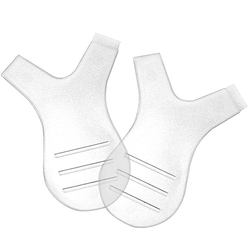 Eyelash Extension Lift Tools, 20PCS Y Shape Eyelash Brush Grafting Eyelashes Lash Lift Brush Makeup Beauty Tool for Eyelash Extension Clean up(White)