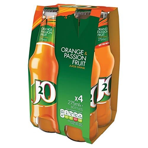 J2O Orange & Passion Fruit 4 x 275ml