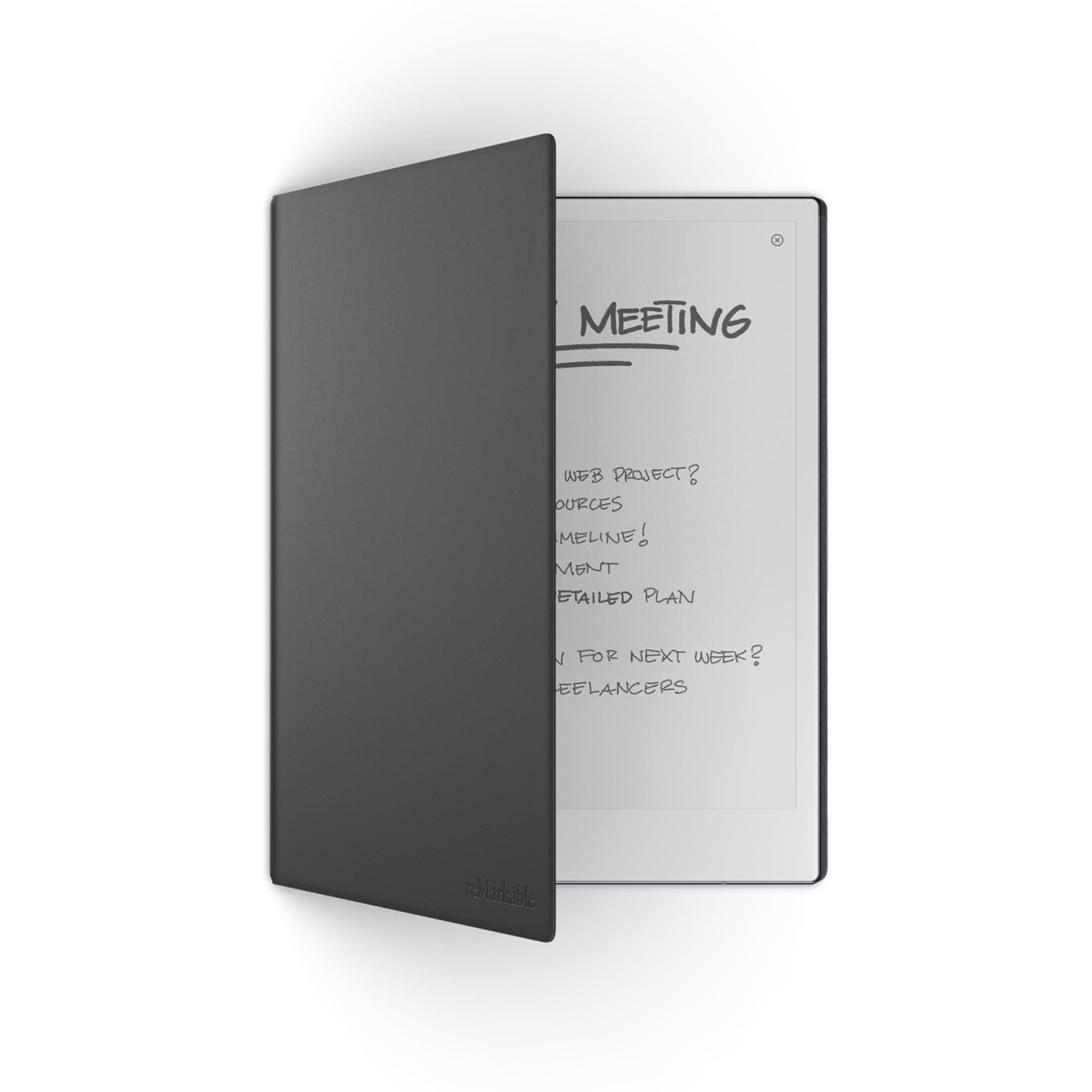 reMarkable Book Folio - The official Book Folio for keeping your reMarkable safe. - Premium Leather - Black