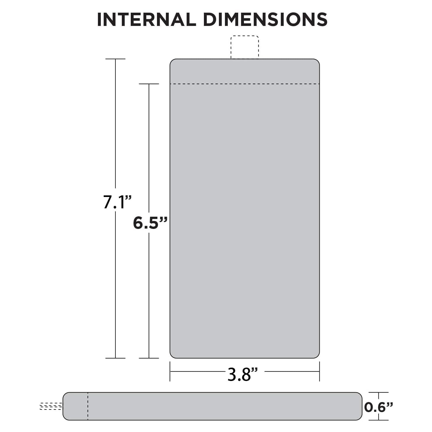 Thermal Phone Case,Prevent OVERHEATING in The Sun, Prevent Lower Temperatures to Extend Battery Life, for iPhone 12/12 Pro/13Pro/14/14 Pro/Samsung Galaxy and Similar Sized Phones-Silver