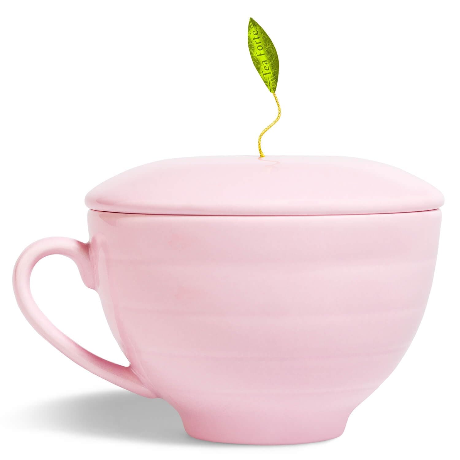 Porcelain Rose Pink 8oz Teacup Mug