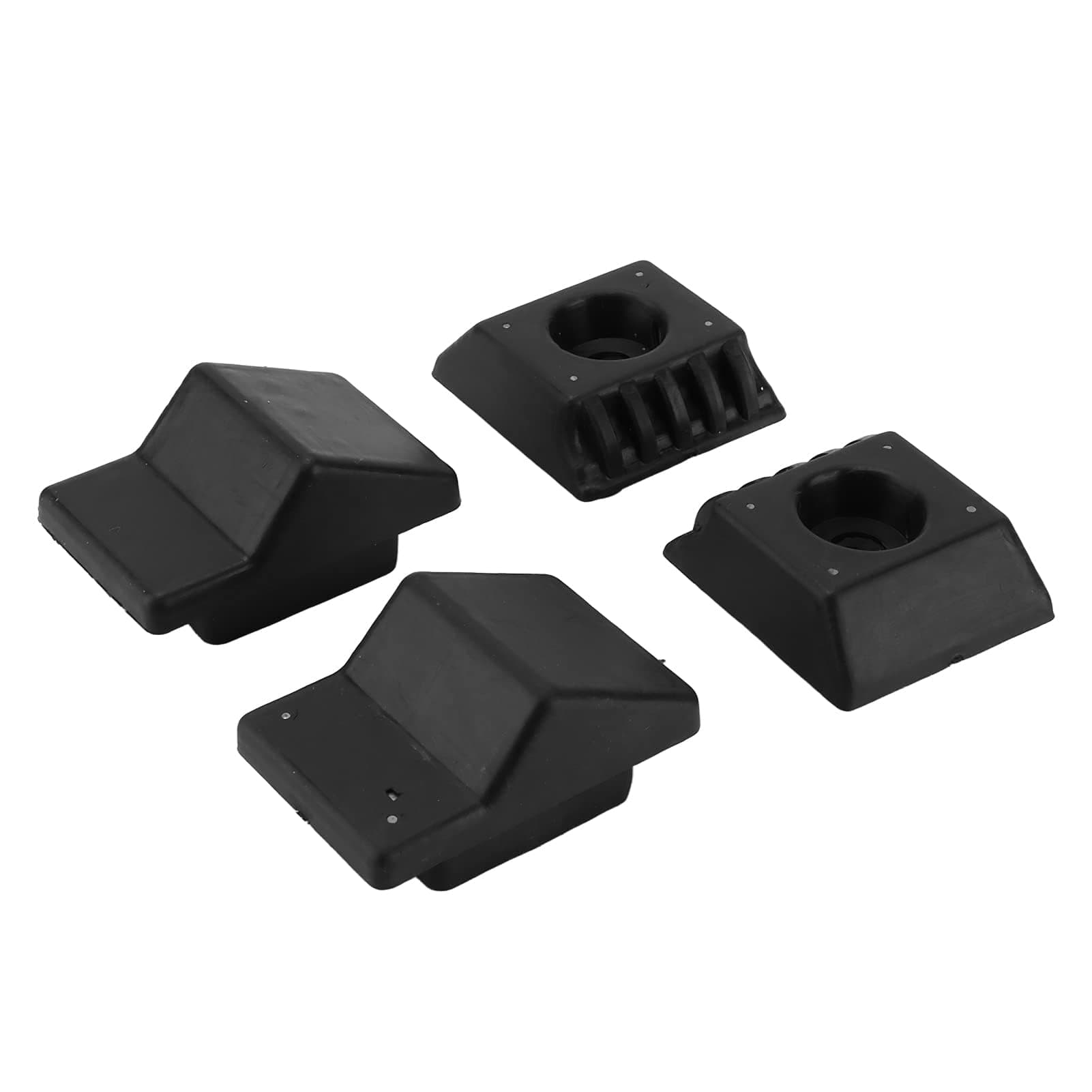 Aramox Trunk Stop Buffer, 4pcs Tailgate Stop Buffer Rubber Replacement for W124 C124 S124, OE: A1247580044, A1247580144, 1247580044, 1247580144
