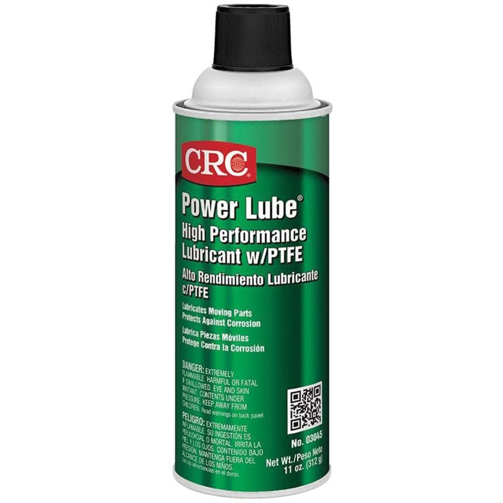 CRC Power Lube Industrial High Performance Lubricant With PTFE, 11 Wt Oz, Hig...