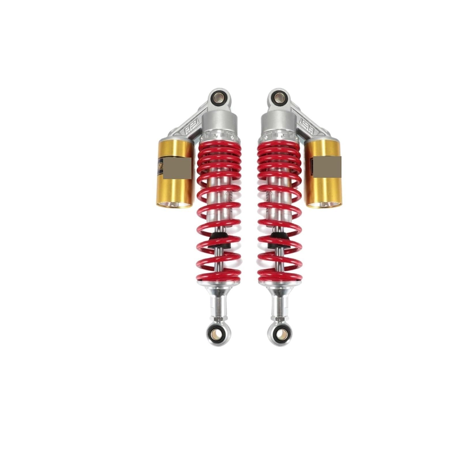 Comfortable Motorcycle shock absorber 320mm 12.5" Motorcycle Air Shock Absorbers GAS Suspension Motorcycle Scooter AVT Dirt Kit Red Golden