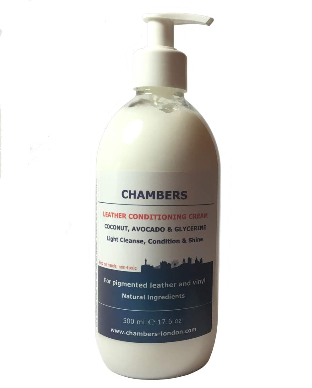 Chambers Leather Cleaner and Conditioner 2 in 1 Cream 450ml