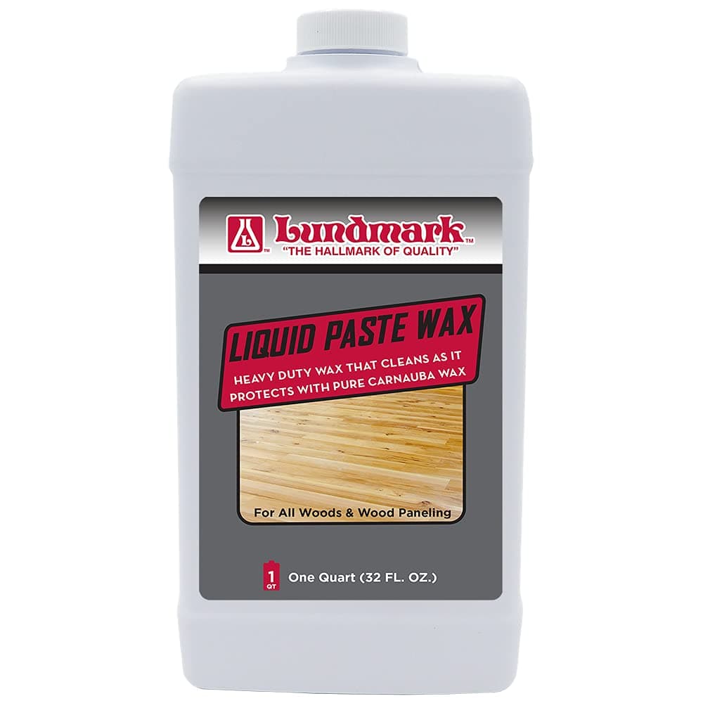 Lundmark Liquid Paste Wax with Carnauba Wax, 32-Ounce, 3208F32-6 (LUN-3208F32-6)