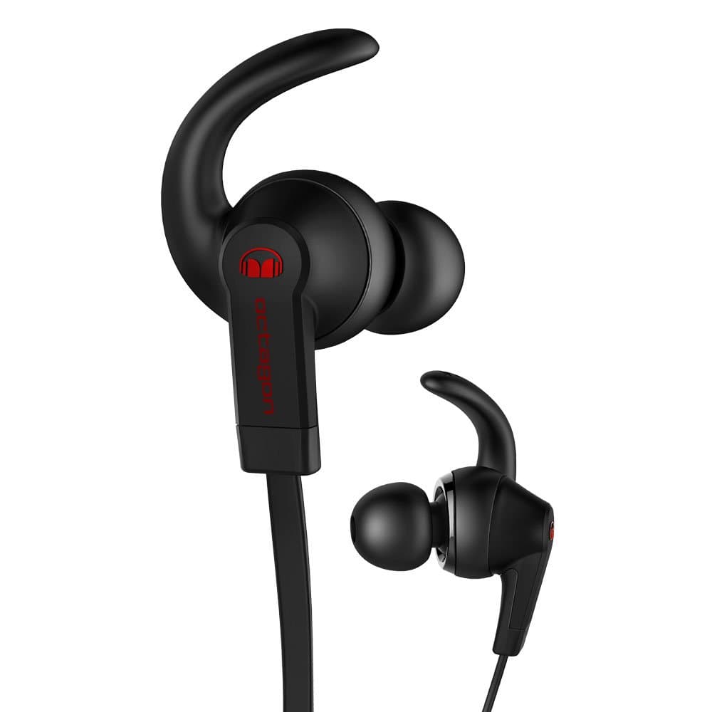 Monster Octagon In-Ear Headphones, Black
