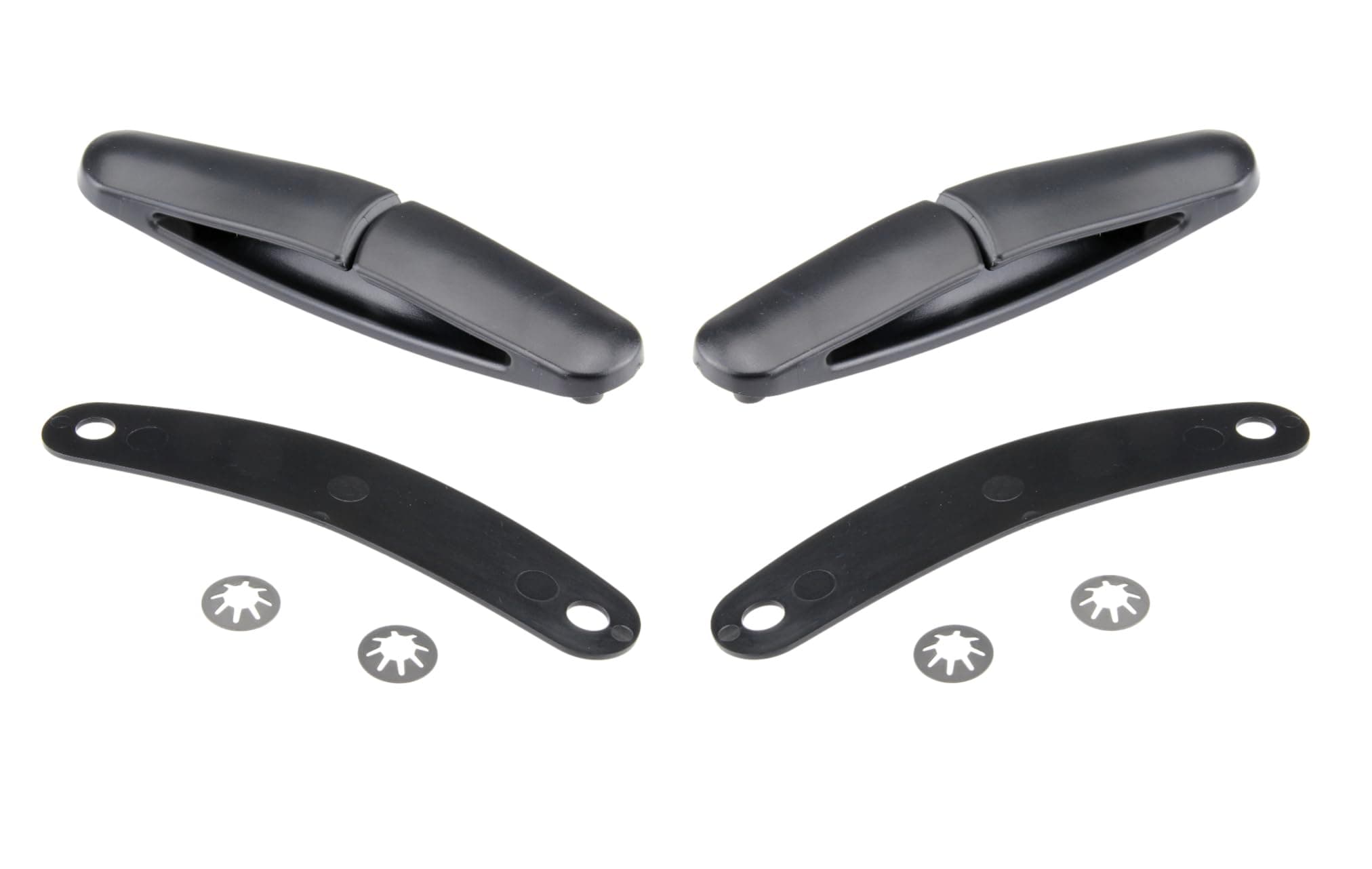 Set of 2 Front Upper Seat Belt Guides L+R for BMW Z3