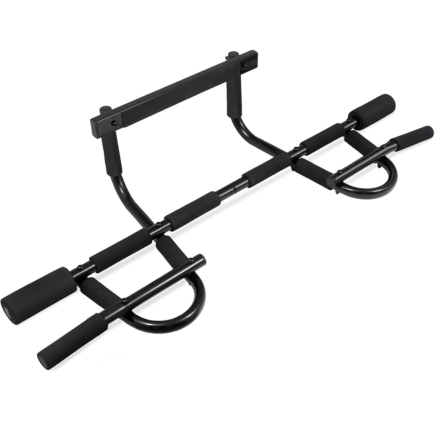 EM-1809-B Pull-Up Bar for Doorway - Multifunctional Chin Up Bar, Portable Fitness Door Bar, Home Gym System Trainer