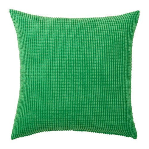 GULLKLOCKA Cushion cover - 50x50 cm (Green)