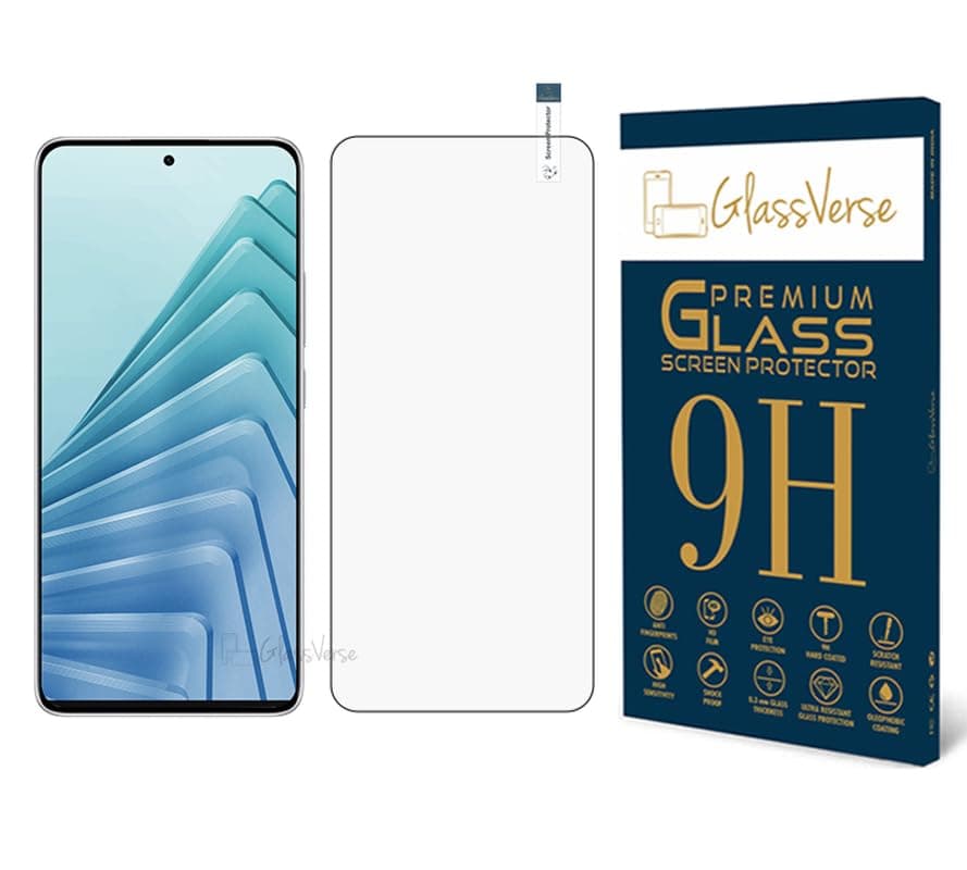 9H Tempered Glass For Redmi Note 14 (PACK OF 1) with Free Installation Kit Full screen Coverage - 6.67 inch