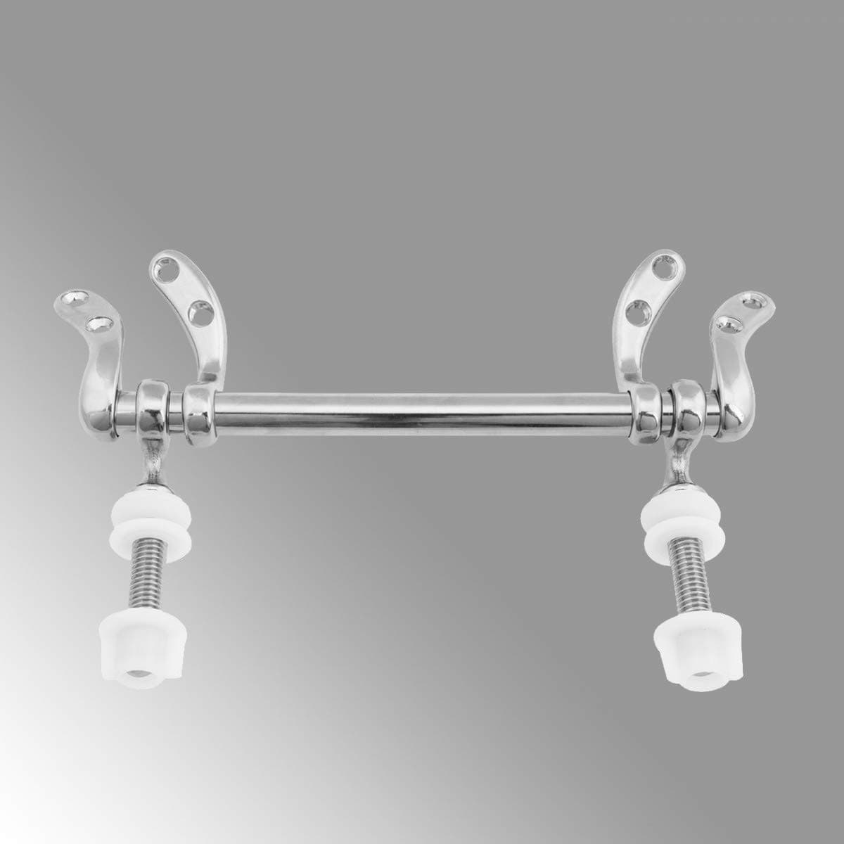 Renovators Supply Manufacturing Solid Brass Toilet Seat Hinge Replacement With Chrome Finish Adjustable Toilet Seat Hinges With Hardware