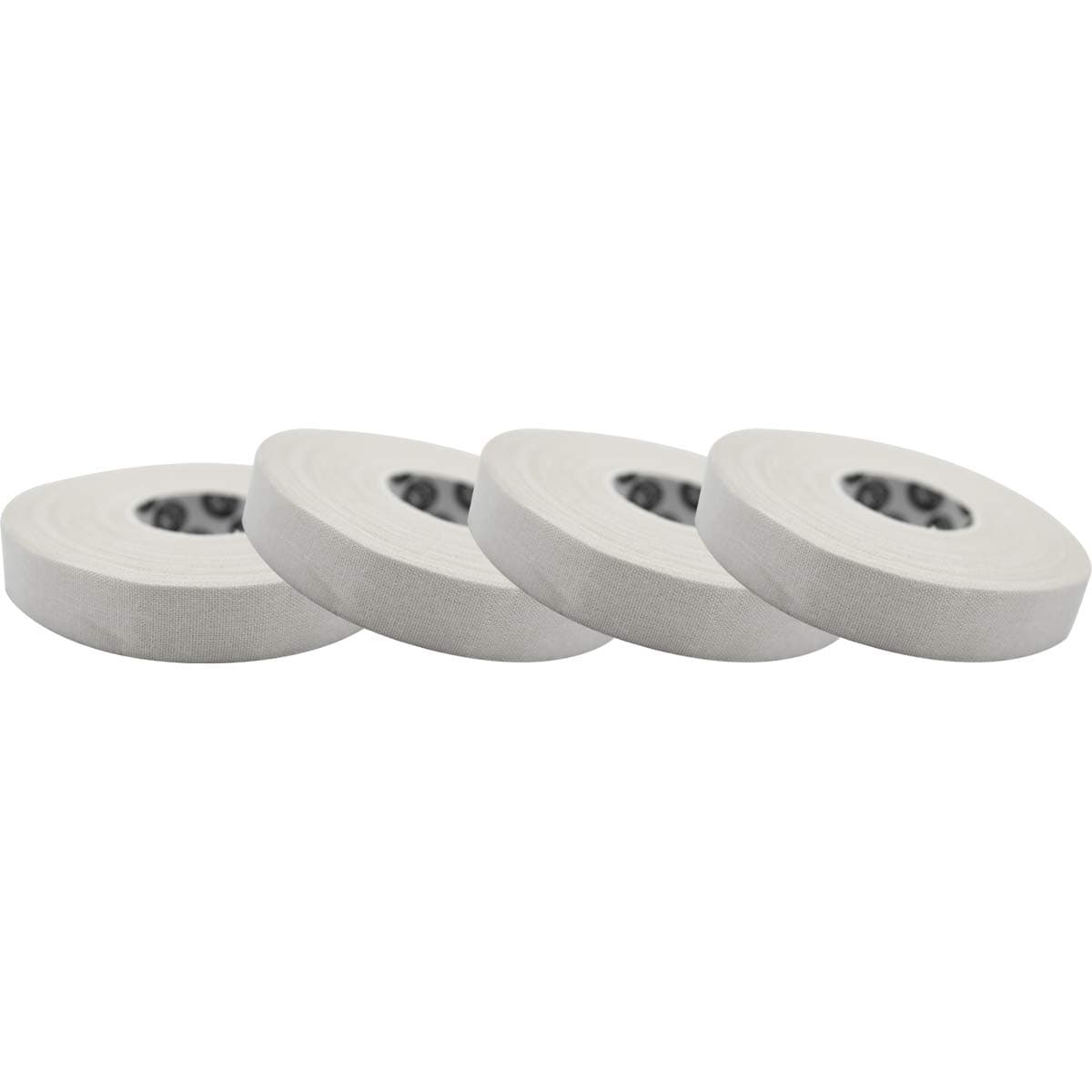 Monkey Tape 4-Pack (0.5” x 15yds, White) Premium Jiu Jitsu Sports Athletic Finger Tape - for BJJ, Grappling, MMA, & Judo