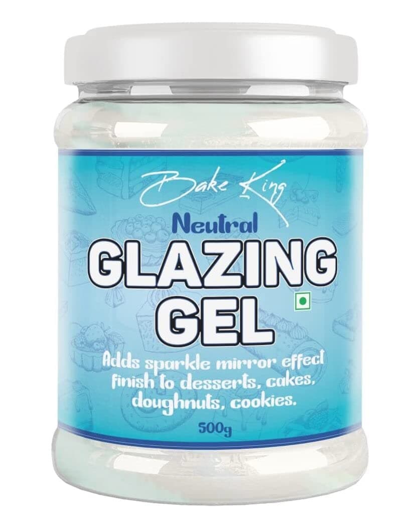 BAKE KING For Cake Glazing Gel Unflavored - 500Gm