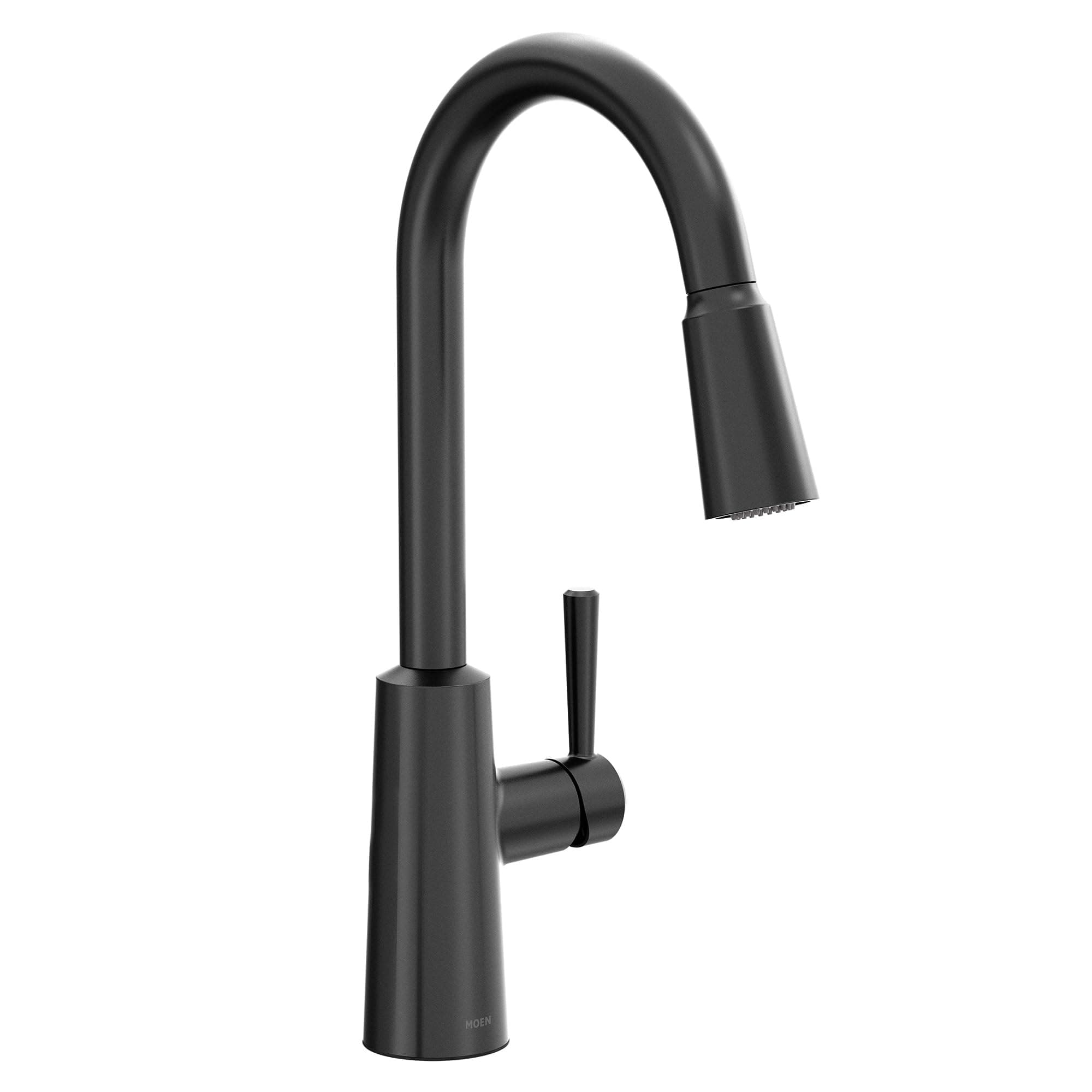 Moen Riley Matte Black Pull-Down Kitchen Faucet