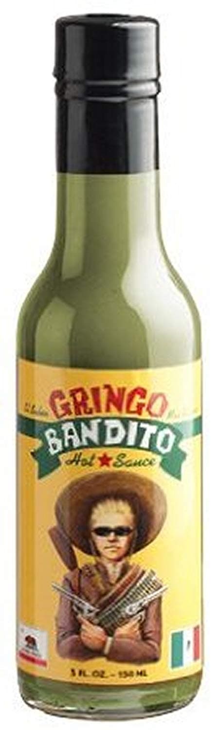 GRINGO BANDITO Green Hot Sauce, 5 FZ