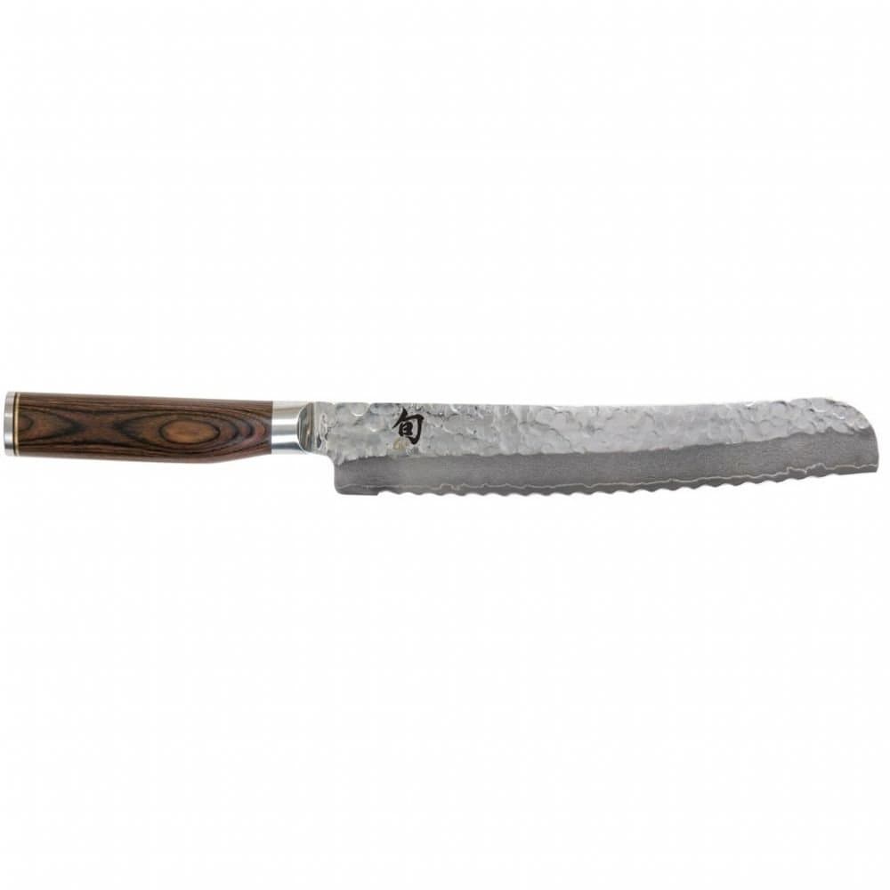 KAI Kitchen Knives, Pakka Wood Medium Brown, 23 cm