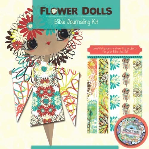 Bible Journaling Kit: Beautiful papers and exciting projects for your Bible journal (Flower Dolls)