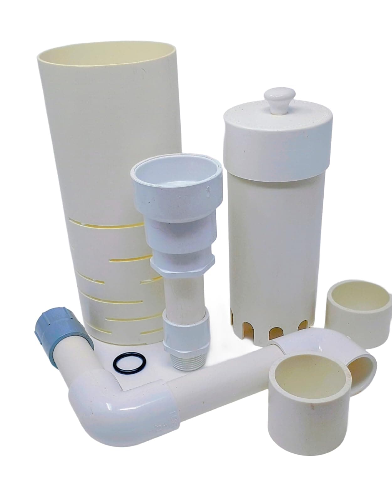 Aquaponics Fail Safe Auto Bell Siphon Kit for IBC 8" Media *Easily Adjustable* Over 20,000 Siphons Sold Worldwide So Buy with Confidence!