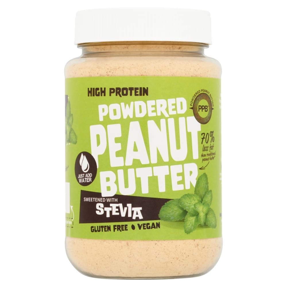 PPB Sweetened with Stevia, Powdered Peanut Butter, 180g