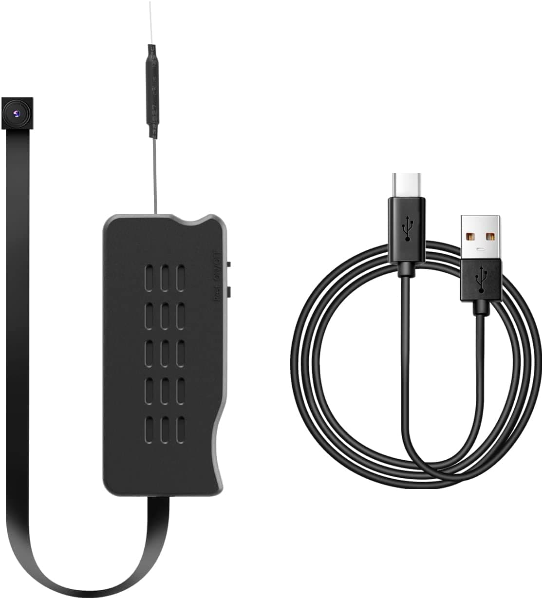 GooSpy Mini WiFi 1080P HD Hidden Spy Camera with App/Motion Detection Surveillance Cameras for Indoor/Home (Black)