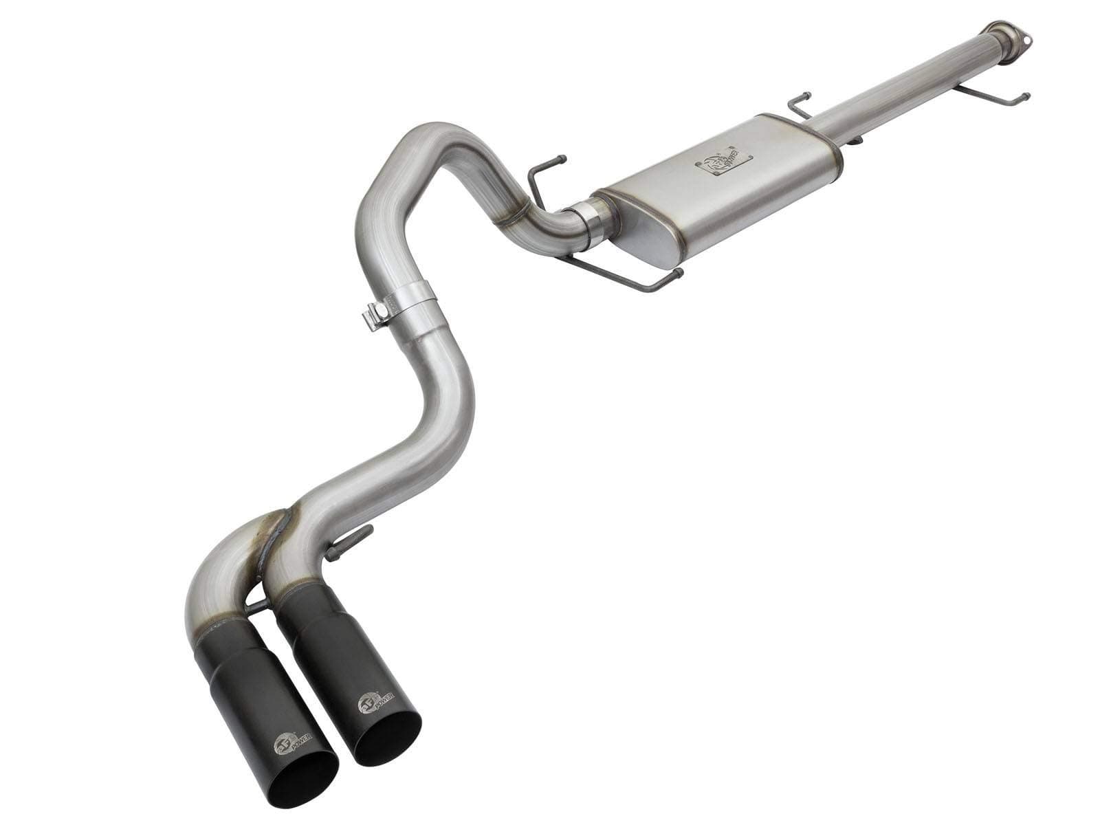 aFe Power 49-46030-B Rebel Series Performance Exhaust System (for Toyota Cat-Back, 3", Stainless)
