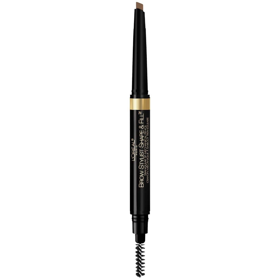 Brow Stylist Shape & Fill Mechanical Eye Brow Makeup Pencil, Brunette, 0.008 oz.