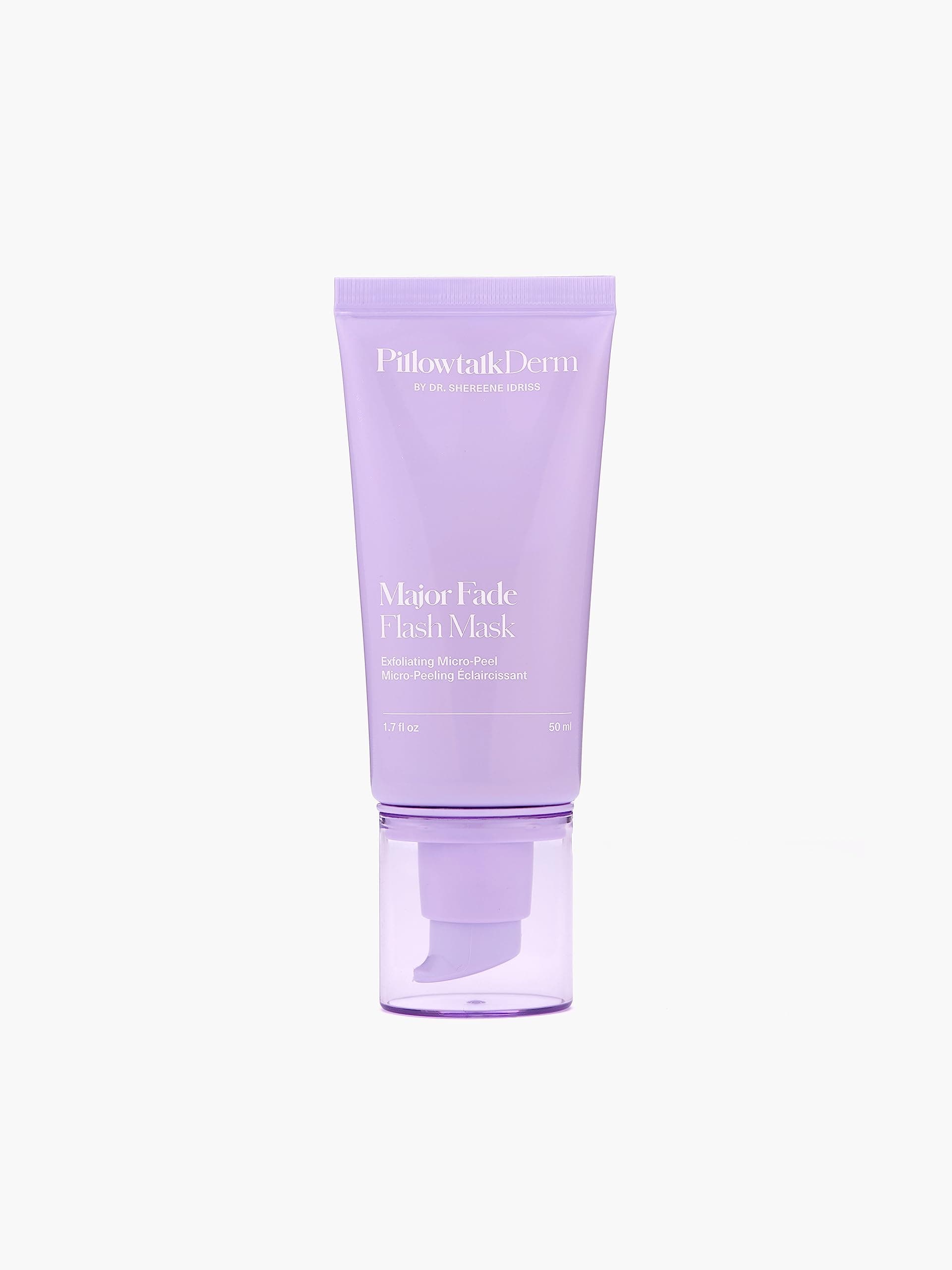 Pillowtalk Derm Major Fade Flash Masque, 1.7 oz / 50 ml, Exfoliating Skin Treatment Mask
