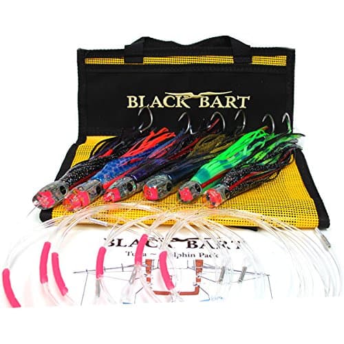 Black Bart TUNA / DOLPHIN RIGGED PACK 20-50 lb. TACKLE (2065)