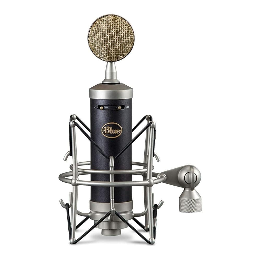 Blue XLR Baby Bottle SL Large-Diaphragm Studio Microphone - Black and Gold