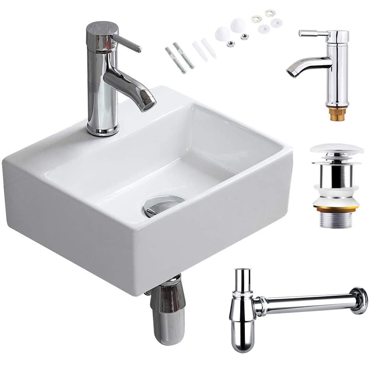 Small Corner Compact Sink
