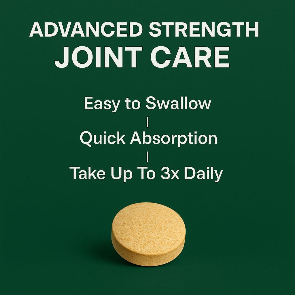 Haybio Joint Pain Relief - 30 Tablets - High Strength Formula -Joint Care Supplements - Green Lipped Mussel - Turmeric - Collagen - Hyaluronic Acid - -Fast Acting - Knee Pain Relief