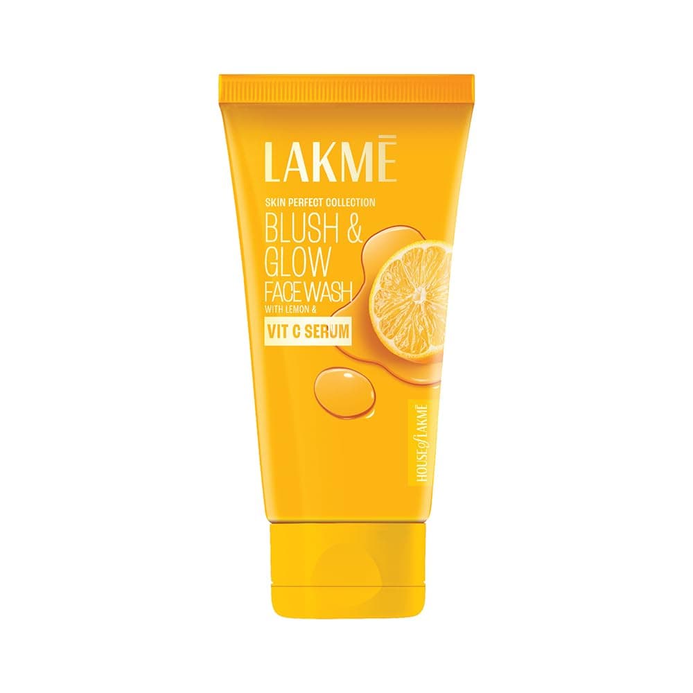 Lakme Blush and Glow Lemon Facewash, 100g