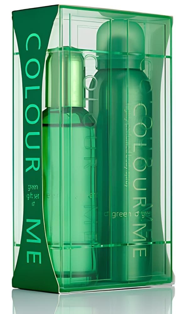 COLOUR ME Green Perfume for Men. 90ml Eau de Parfum Men & 150ml Body Spray - Twin Perfume Gift Set Men. Luxury Fragrance - Mens Aftershave, Long Lasting Fragrance for Men by Milton-Lloyd