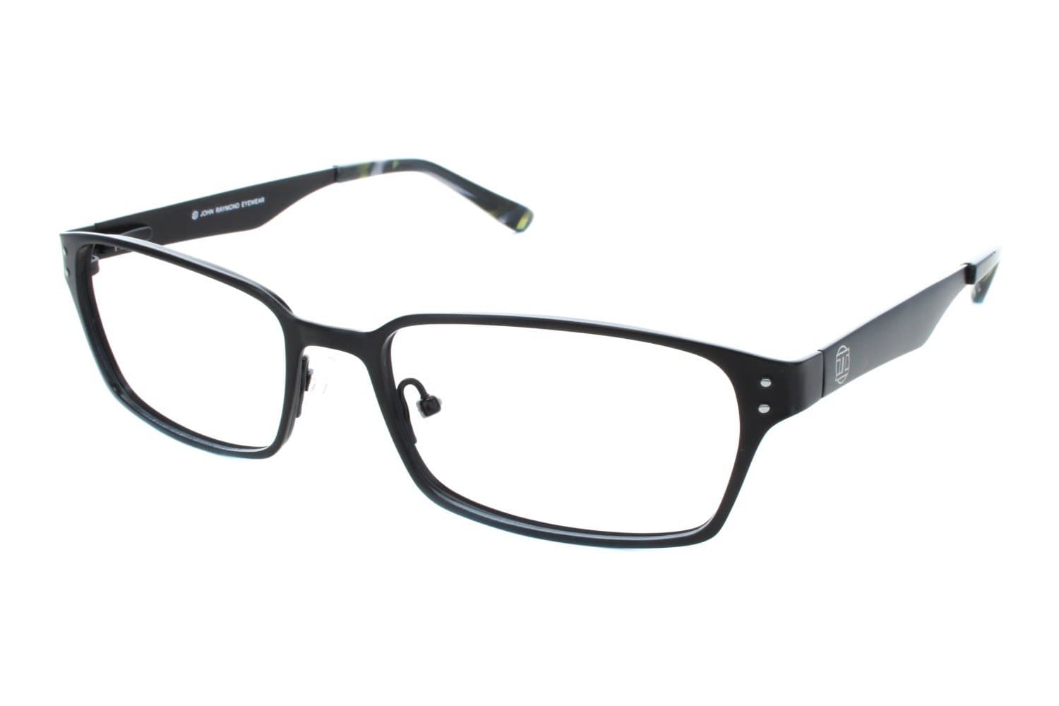 John Raymond Fade Mens Eyeglass Frames - Black