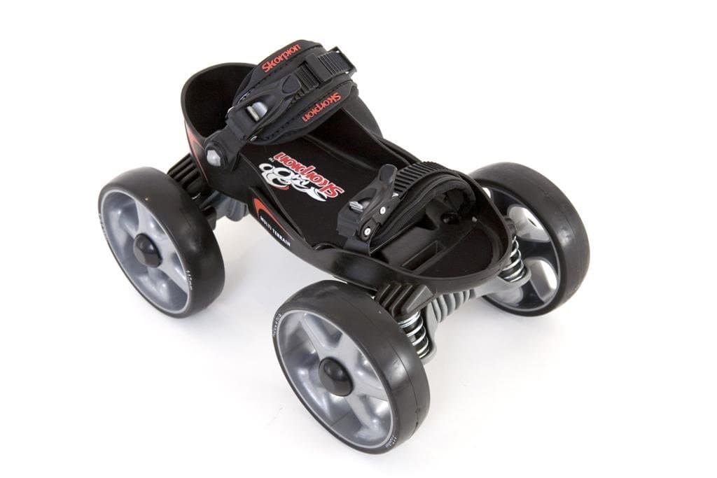 Skorpion Multi Terrain Skates - Large Silver / Black