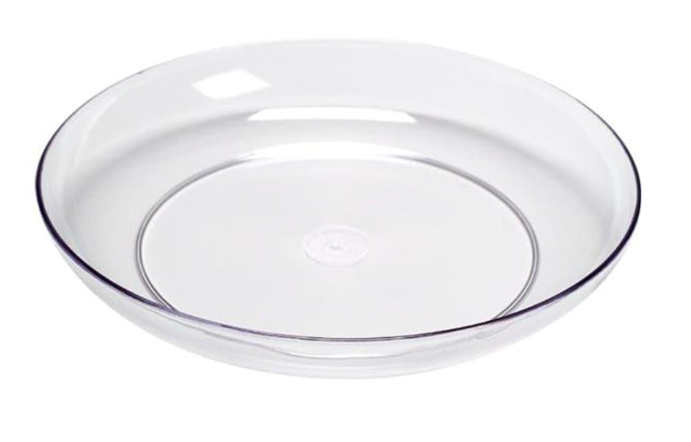 Smither Oasis 6 Inch Lomey Clear Designer Dish, Pack 24