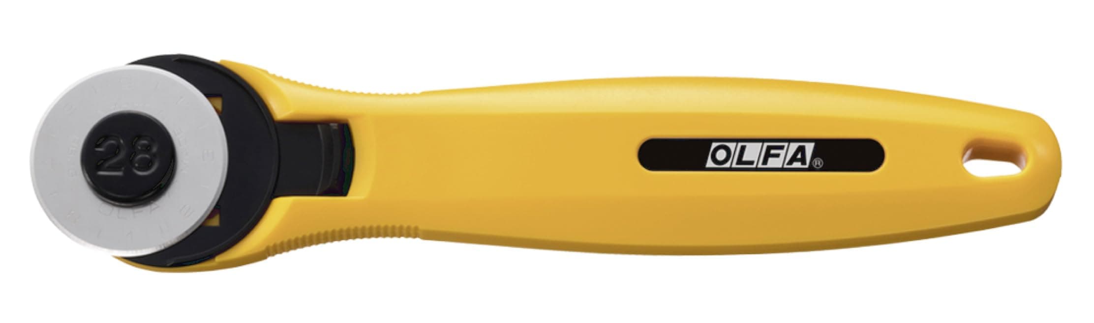 OLFA 1131976 Small Rotary Cutter, Yellow, 28mm