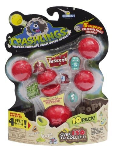 Crashlings, Series 1 Mini Figures, Insects - 10 Pack - Random Selection by Crashlings
